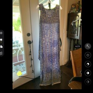 Twiggy for Marks & Spencer floral maxi dress TALL